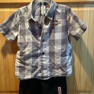 Boys Harley Davidson Set